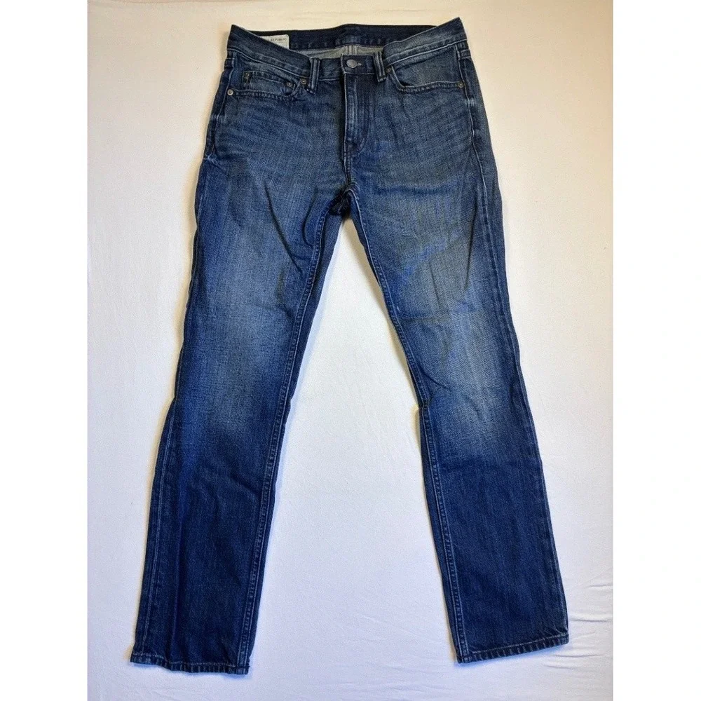 Banana Republic Men's Slim Jeans Blue 30x30 Straight Denim